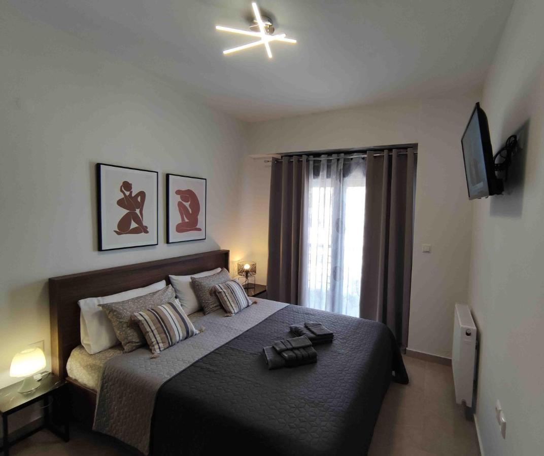 Grey Swan - Modern & Stylish Apartment With Private Parking 沃洛斯 外观 照片